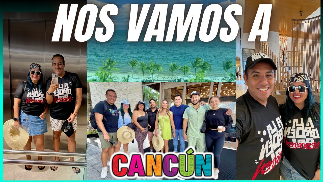 🔥 ¡NOS VAMOS A CANCÚN A 1 DESPEDIDA! ✈️🇲🇽 🌴 ¡TODO ESTO PASÓ EN NUESTRO VIAJE! 😱 VLOGS DIARIOS 4K 💖