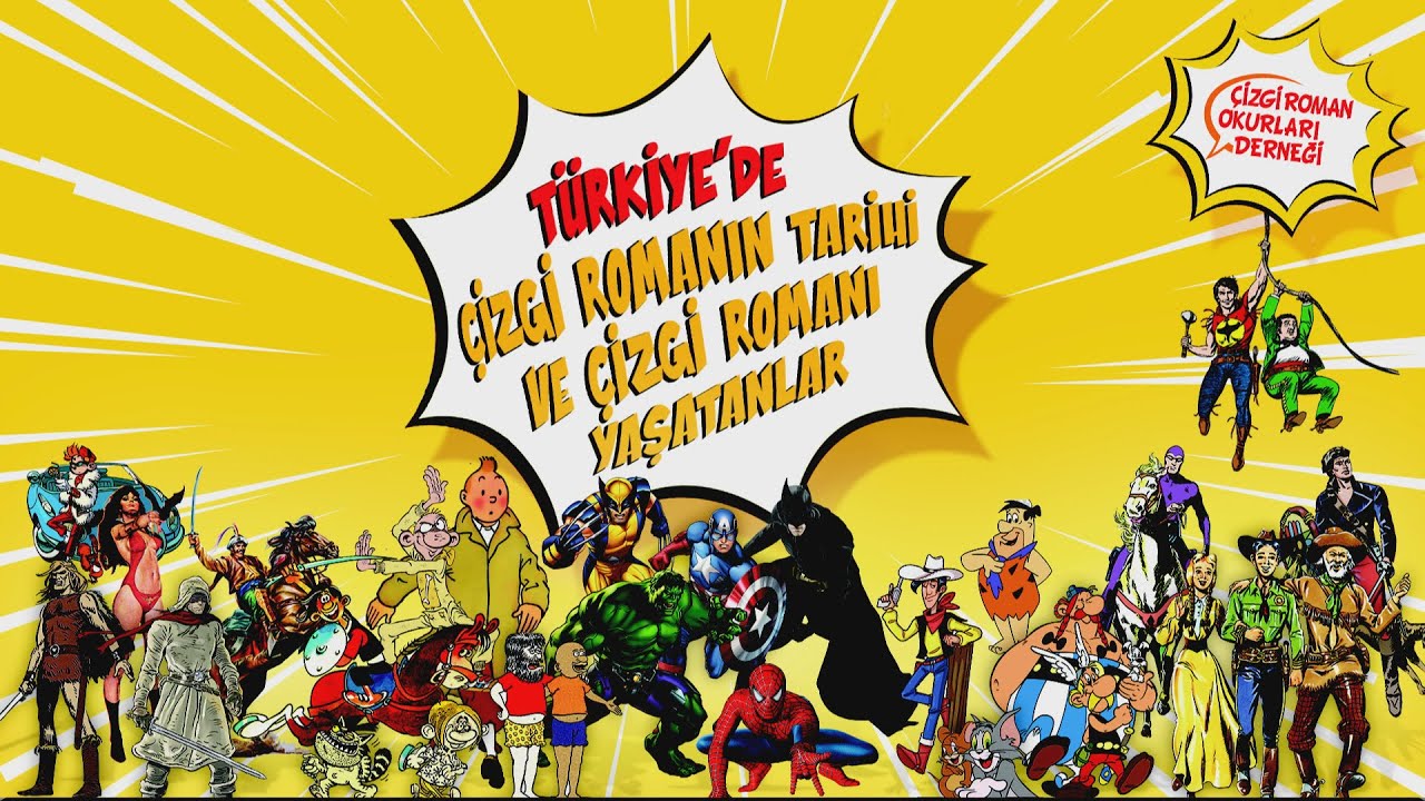 ÇİZGİ ROMAN TARİHİ VE ÇİZGİ ROMANI YAŞATANLAR BELGESELİ 1_ERSİN BURAK