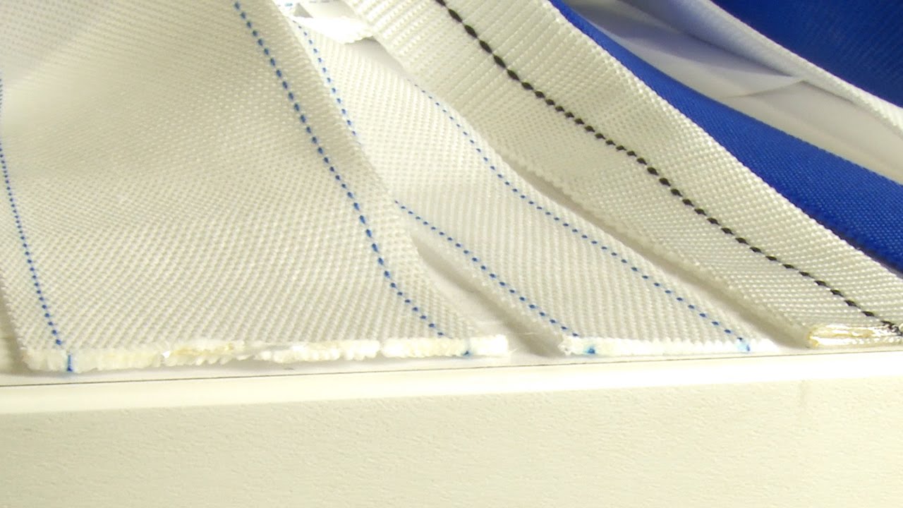 Dyneema Webbing Demo - Great for Corner Rings in Tarps and Sails
