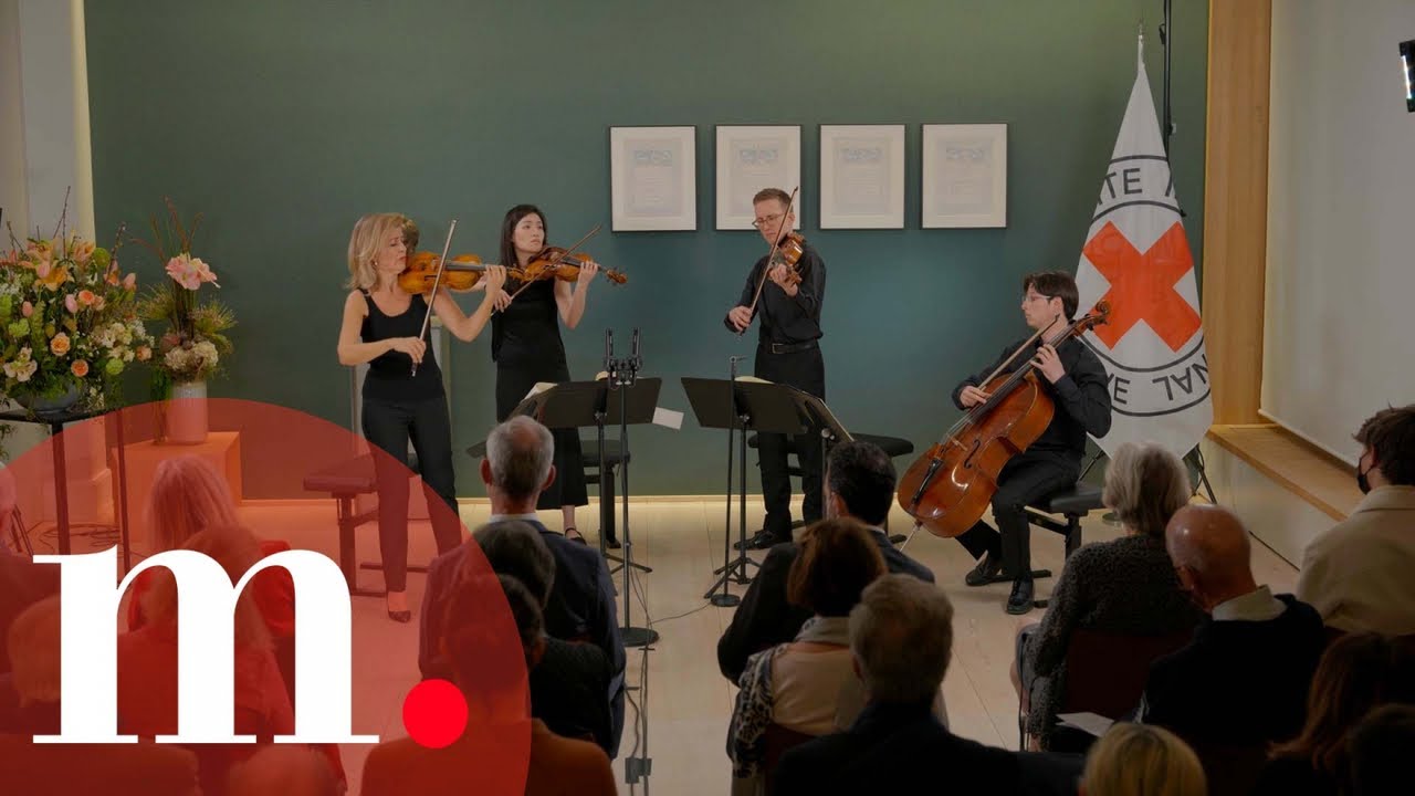 Benefit Concert for Ukraine: Anne-Sophie Mutter, Ye-Eun Choi, V. Babeshko, and D. M&uuml;ller-Schott