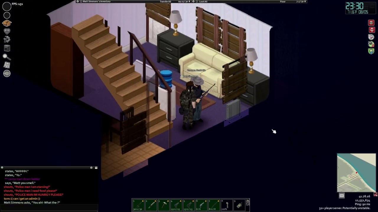 Saving Samuel Faber (Project Zomboid)