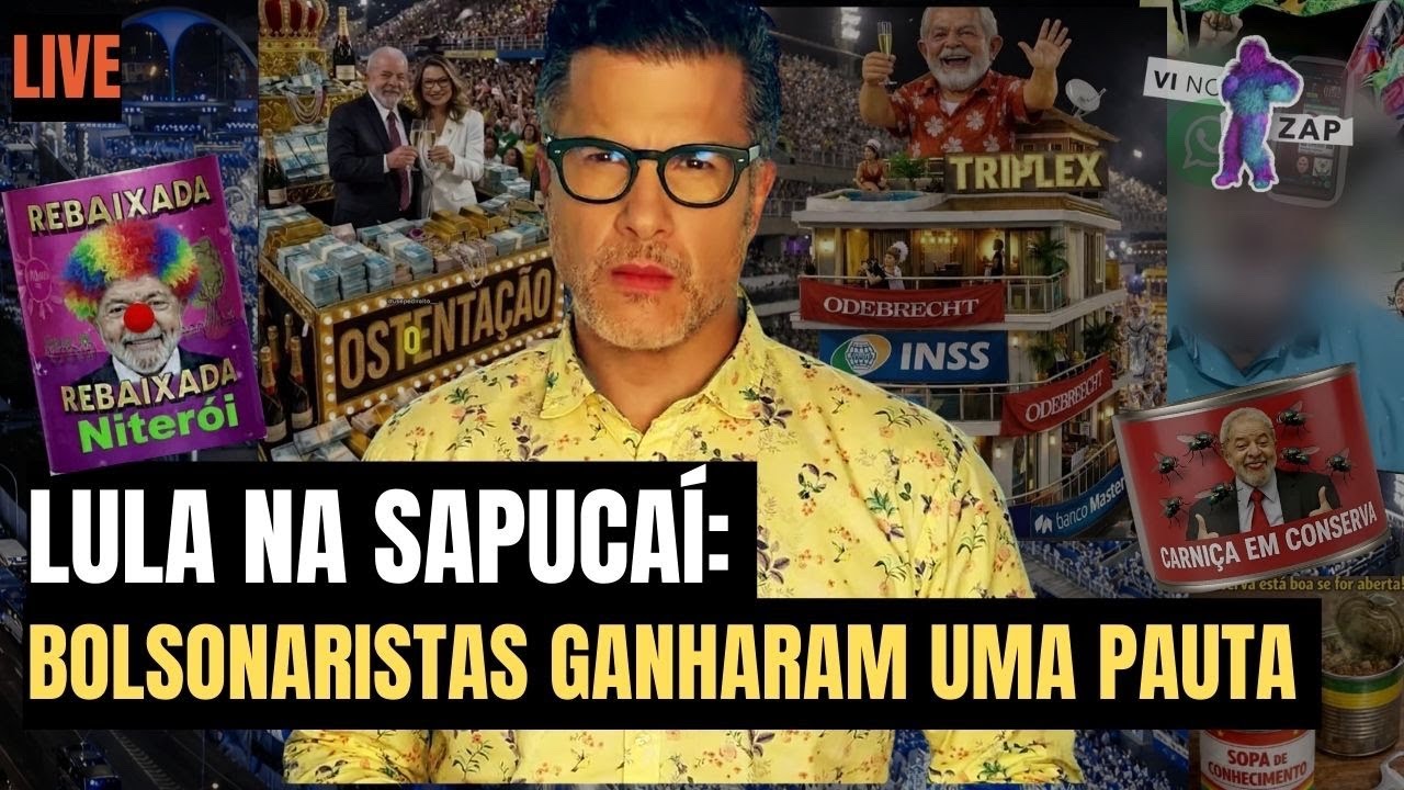 VINOZAP: REAÇÃO DA EXTREMA DIREITA A CARNAVAL DE LULA