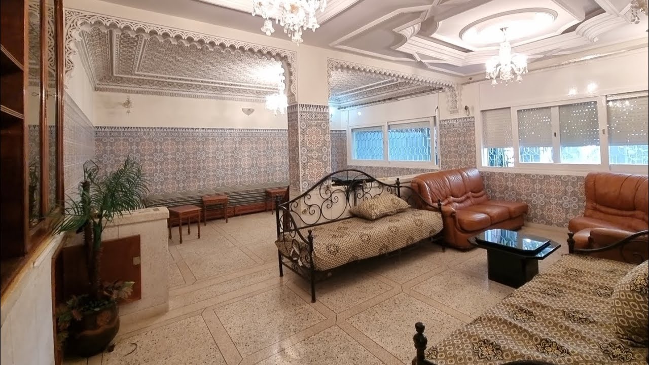 شقة من فيلا للكراء الشهري أو للبيع بفاس حي الغرفة 1 قرب حي أنس APPARTEMENT À LOUER O VENDRE À FÉS