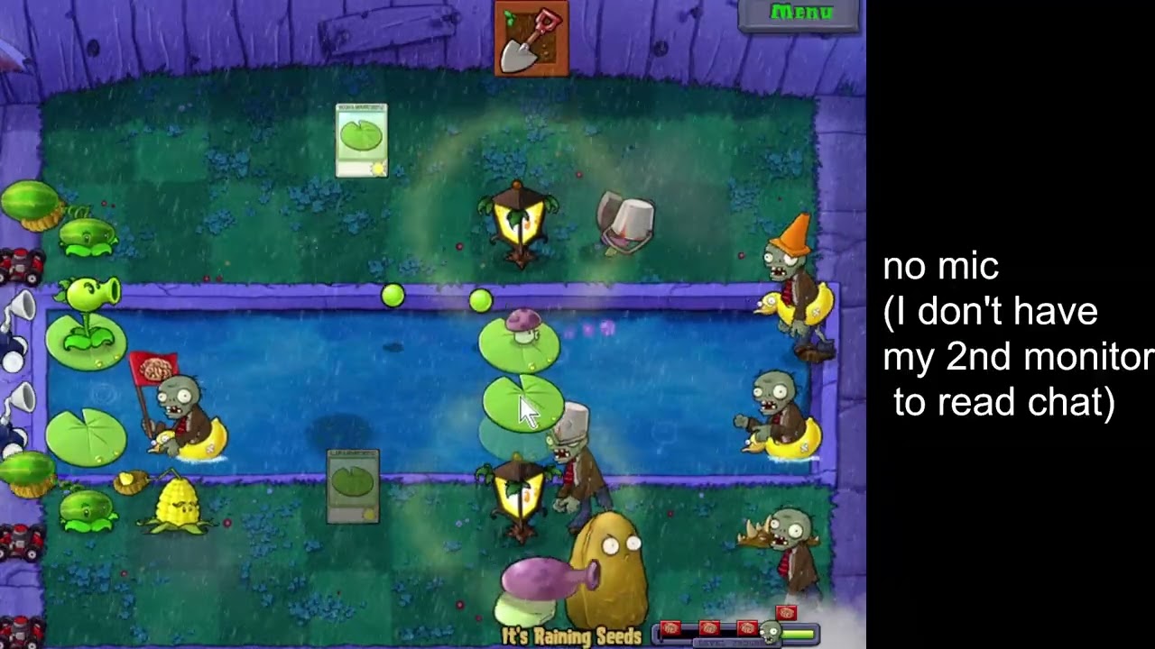 Plants vs Zombies All Minigames in 1:32:19