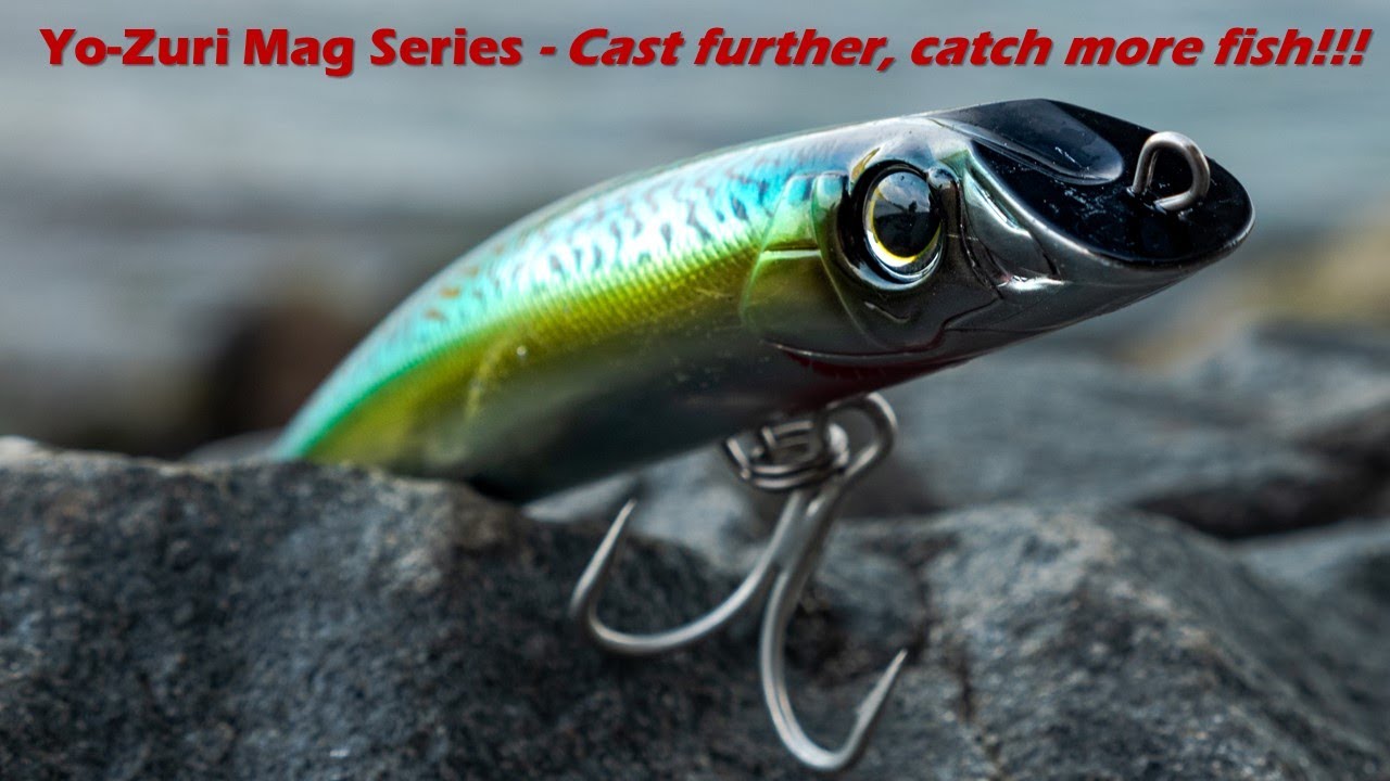 The best casting plugs on the market: Yo-Zuri Mag Weight Transfer System