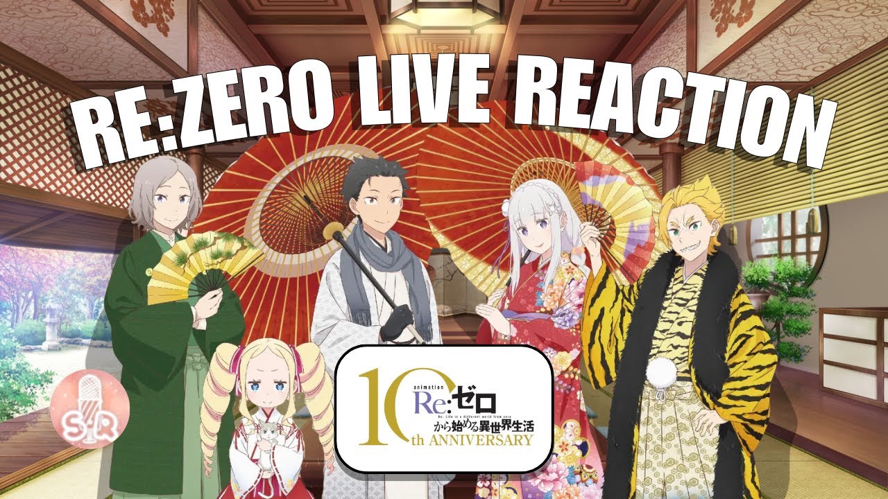 Re:Zero 10th Anniversary Stream LIVE REACTION | Studio Reverie