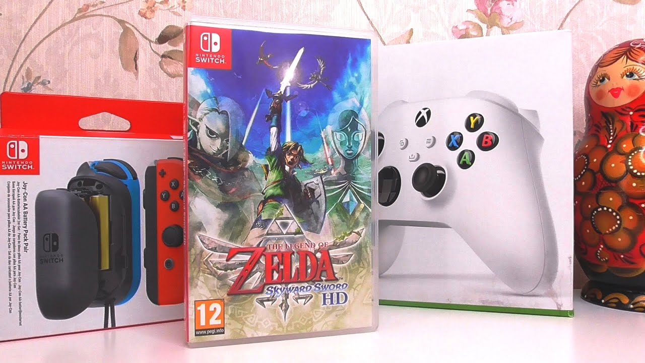 Пачка Игр SWITCH/PS4 + Joy-Con Адаптер и Геймпад Xbox Series - Распаковка #31