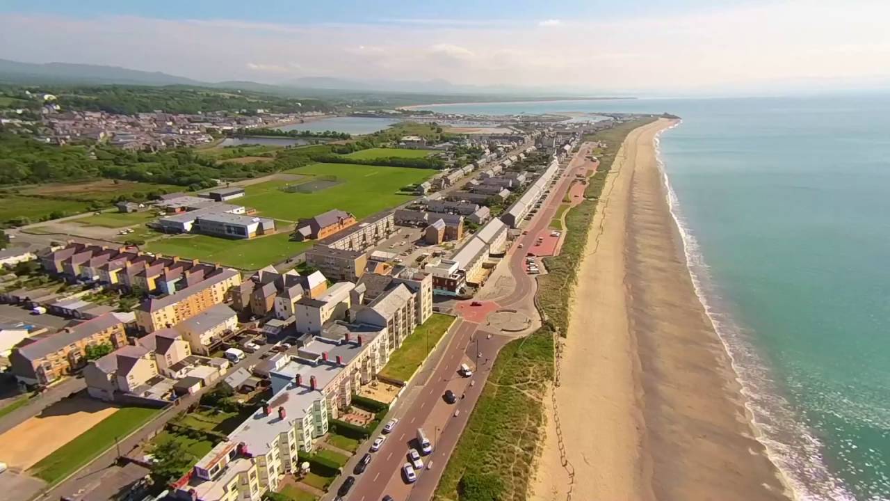 Pwllheli From The SKY
