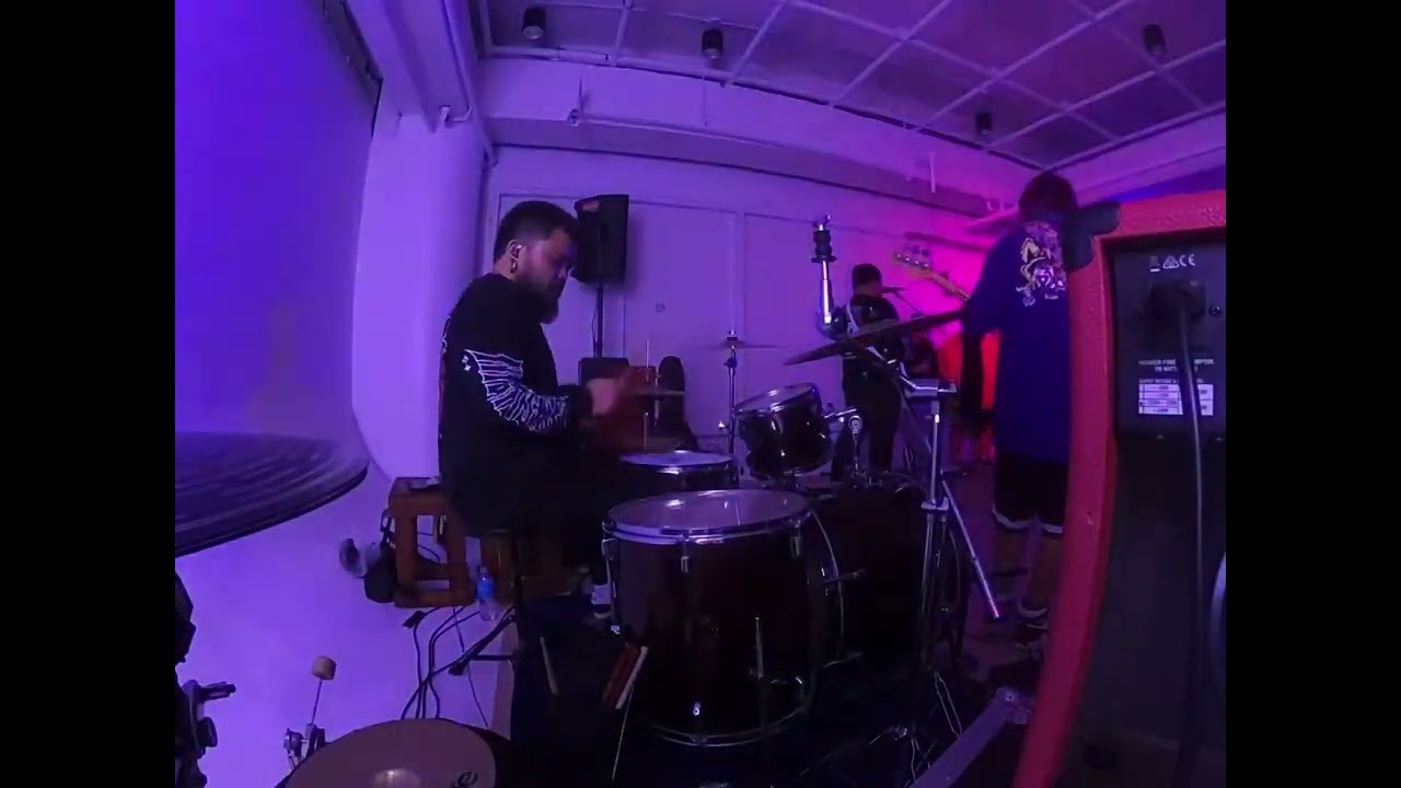 THE RISING TIDE live - John Resty Drum Cam