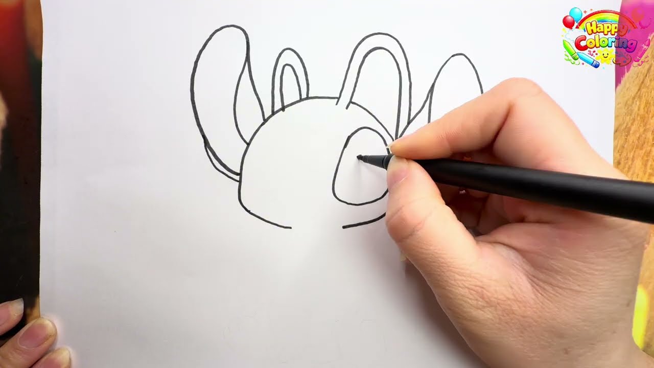 Adorable Pink Stitch Coloring Tutorial 💕🎨 So Cute!
