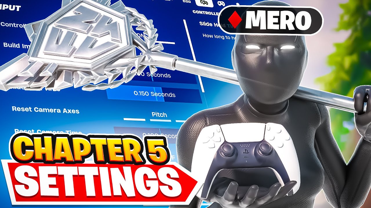 Меро показывает ЛУЧШИЕ НАСТРОЙКИ КОНТРОЛЛЕРА ДЛЯ ГЛАВЫ 5 🎮