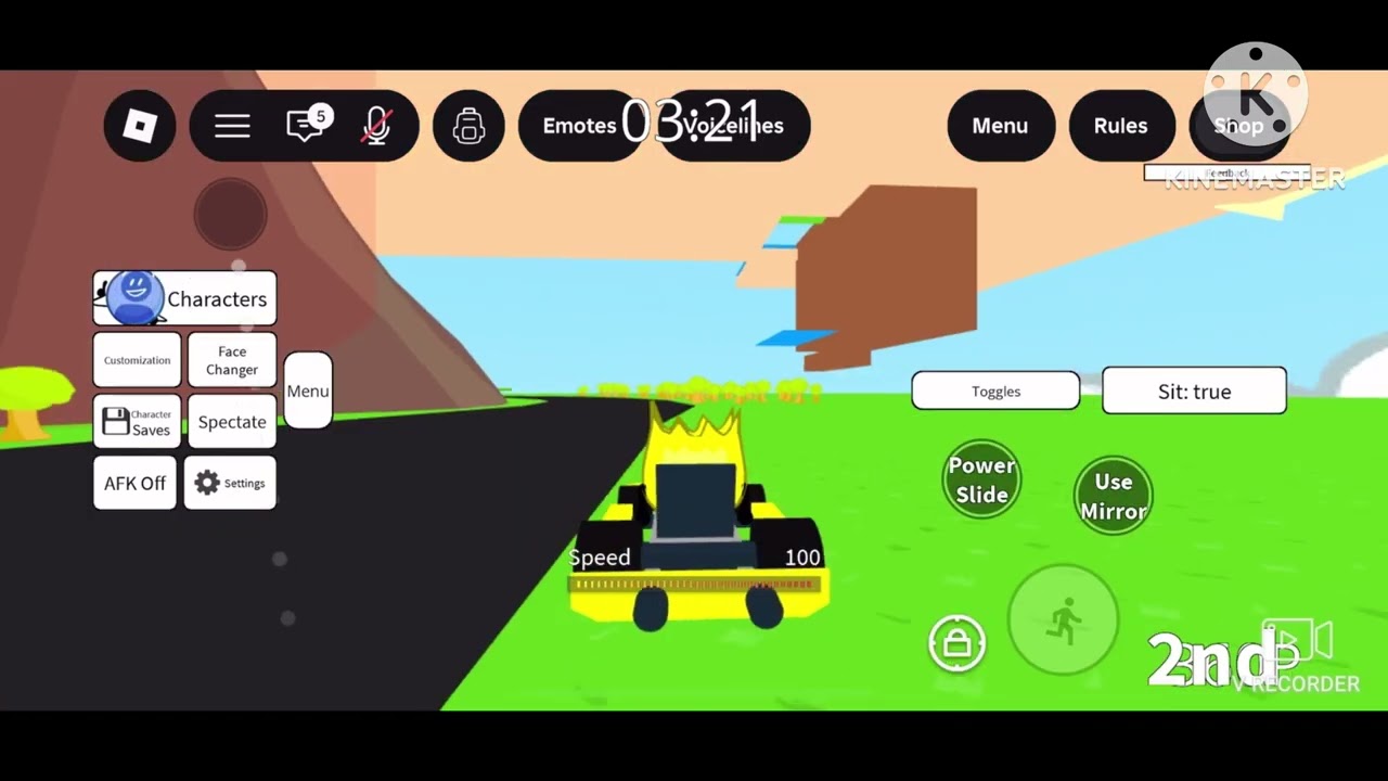 A new kart game. on Roblox object role