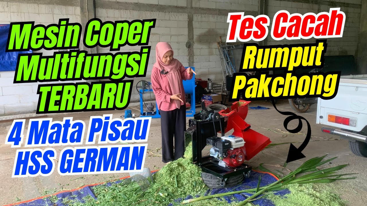Tes & Review Cacah Mesin Cacah Multifungsi TERBARU Corong Giling Lebih Besar #mesincacahmultifungsi