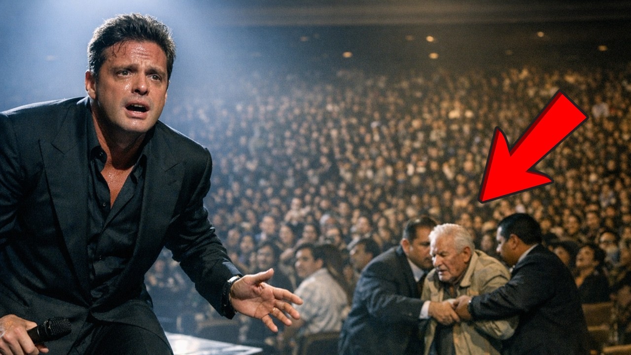 Luis Miguel DETUVO la Canción a Mitad del Show Cuando vio a un Anciano Siendo Sacado por Seguridad