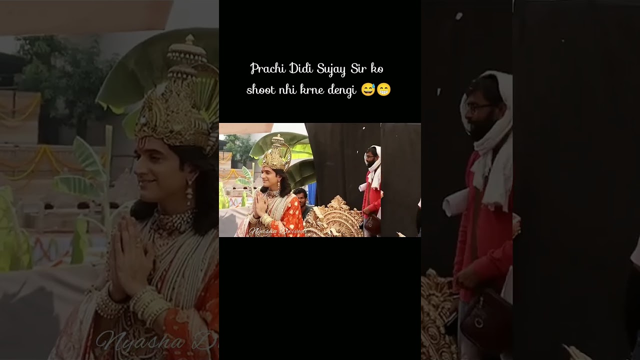 Sujay Sir & His Shoot | ShrimadRamayan | Sujay Reu | Prachi Bansal |#bts#new#ramayan#siyaram