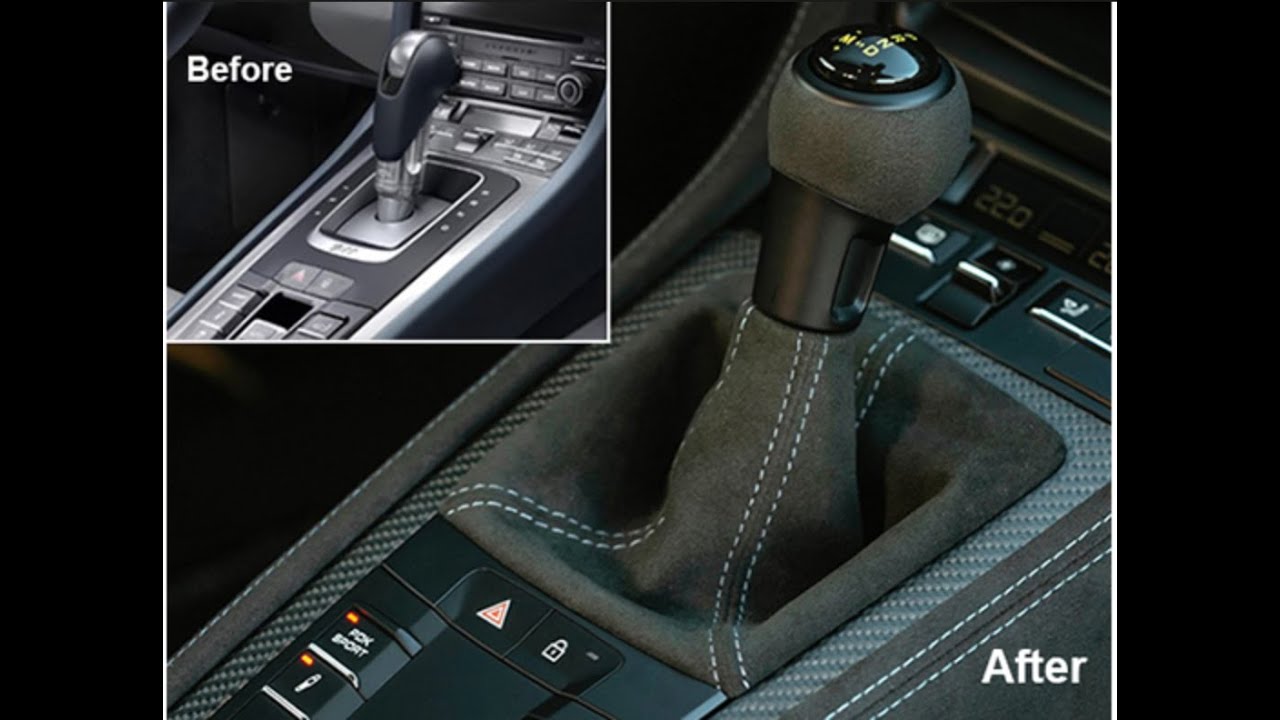 PDK Sport Knob & Boot installation - Porsche Boxster 981 Retrofit