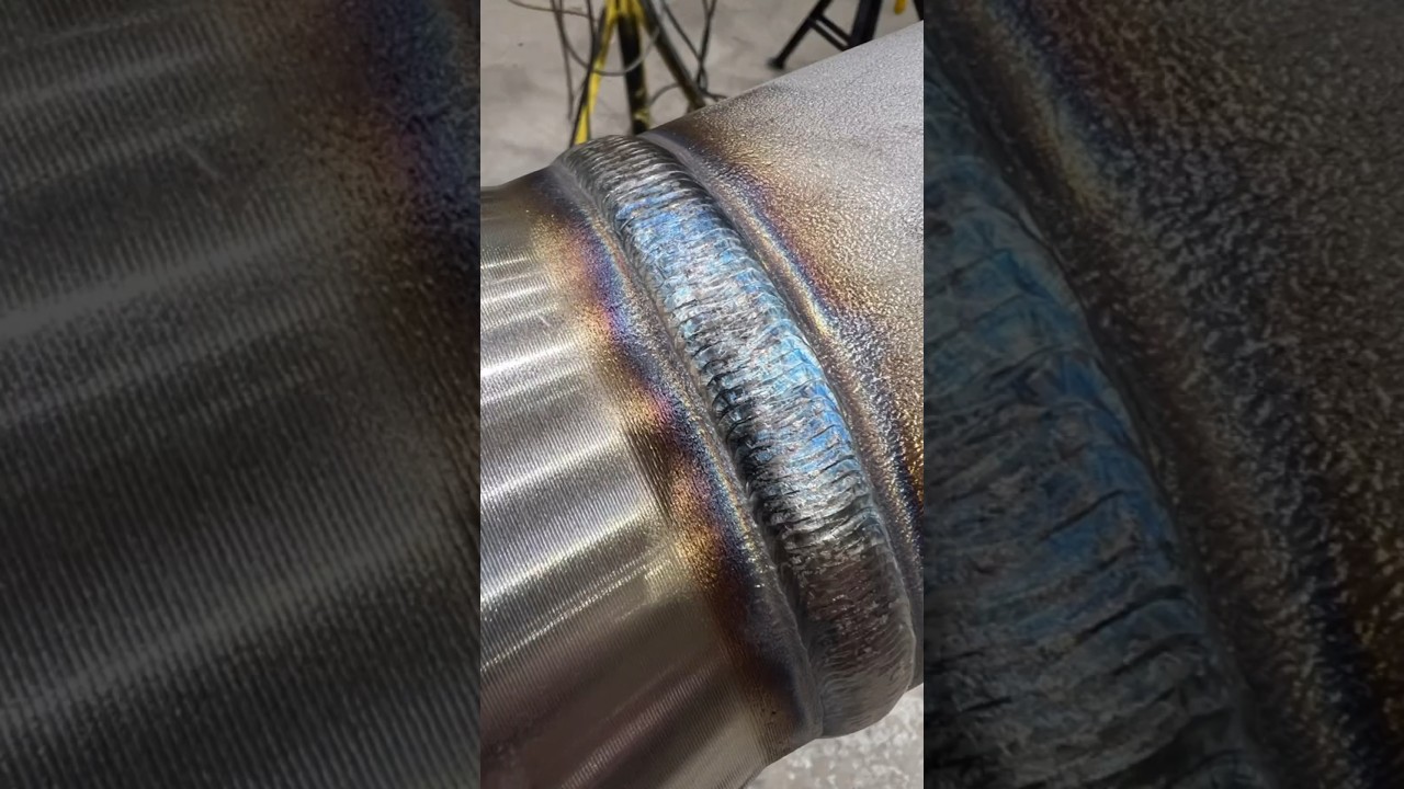 Alloy 20 Pipe Welding | Nickel-Iron-Chromium Based Alloy #shorts
