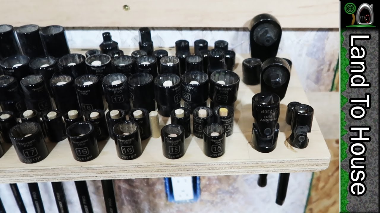 Socket Wrench French Cleat - Build a Workshop #46