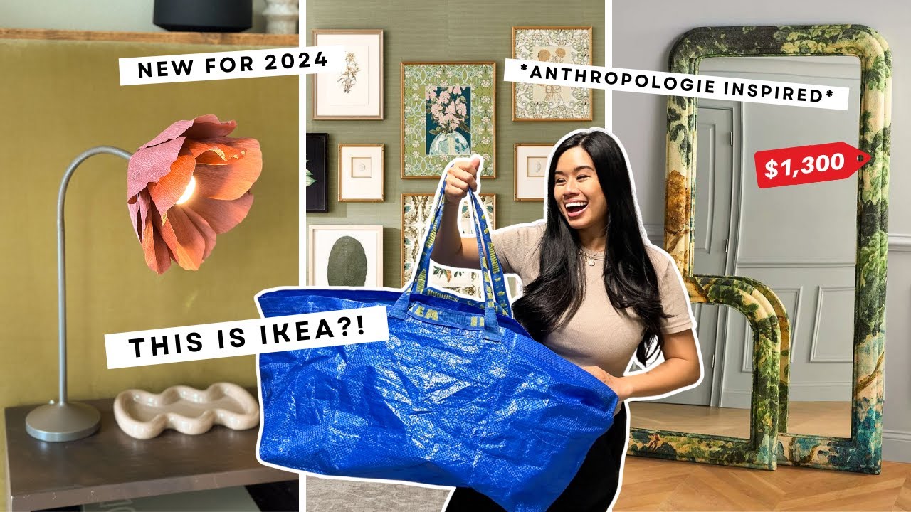*NEW* DIY IKEA DECOR HACKS FOR 2024! (high end dupes you need to try)