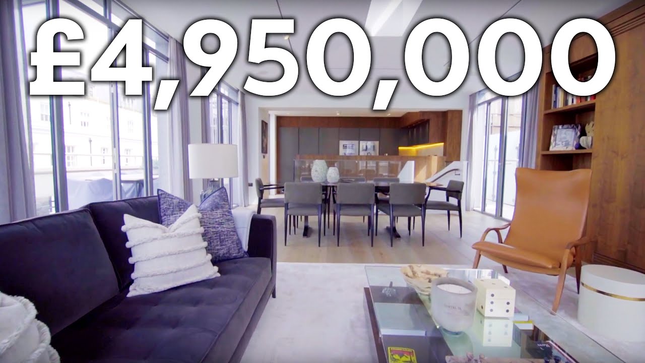 London Apartment Tour: a UNIQUE £4.95 Million London Penthouse