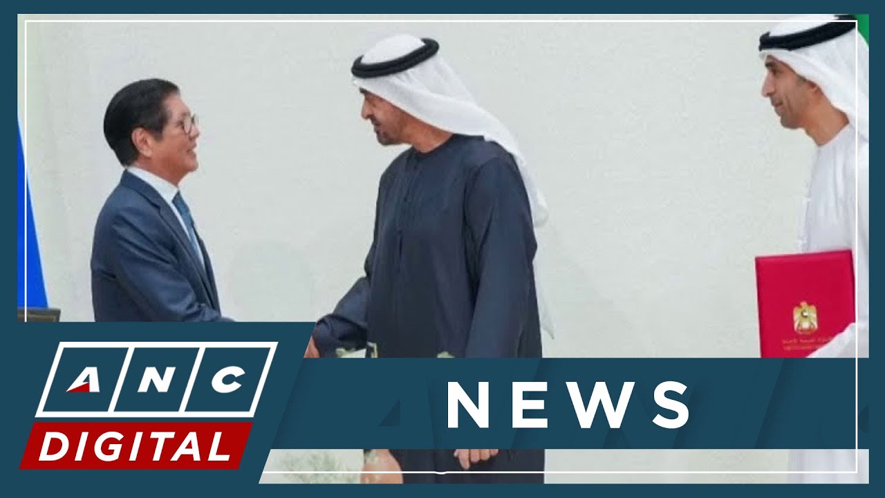 PH, UAE ink milestone economic pact, MOU on defense cooperation during Marcos visit | ANC