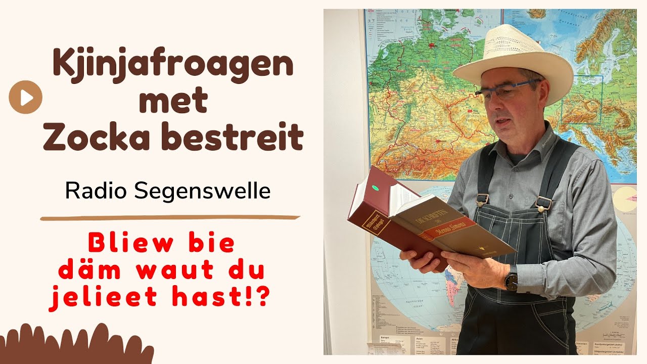 Bliew bie däm waut du jelieet hast!? Plautdietsch | Plattdeutsch | Low German