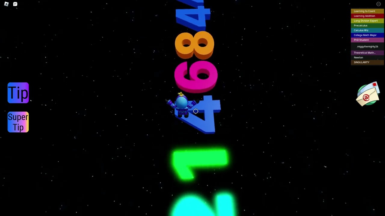 doing the 1 million digits of pi obby until i die | One Million Digits of Pi Obby