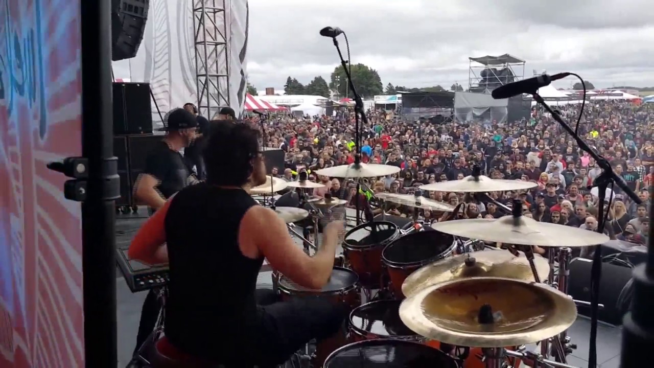 Twelve Foot Ninja Live DRUMCAM 2016