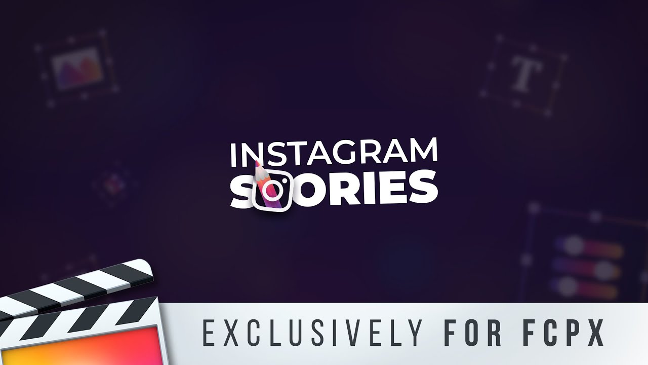 Instagram Stories for Final Cut Pro X - Trailer | FCPX Plugin