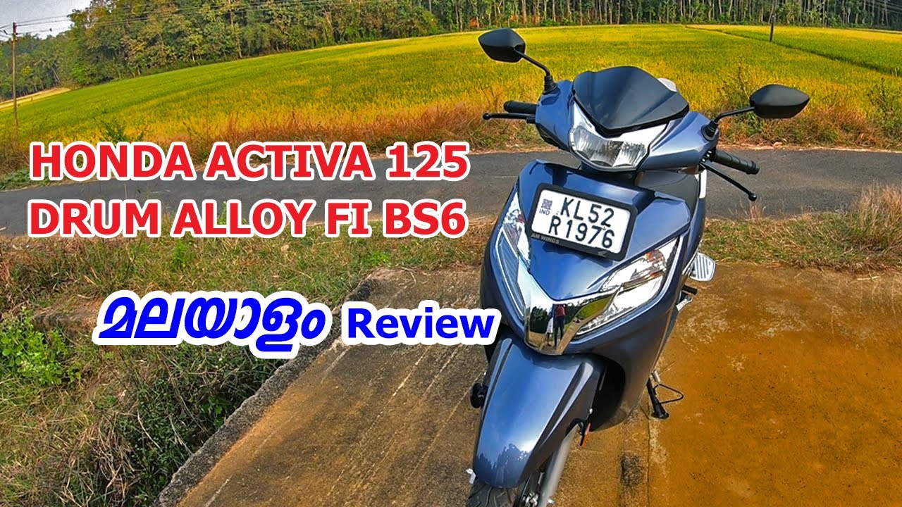 Honda Activa 125 | Drum Alloy Fi BS6 | Malayalam Review