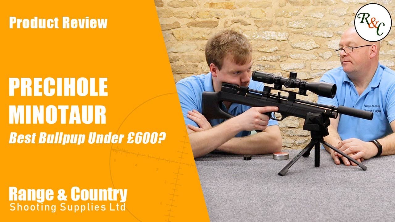 Best Bullpup Air Rifle Under £600? Precihole Minotaur - Range and Country