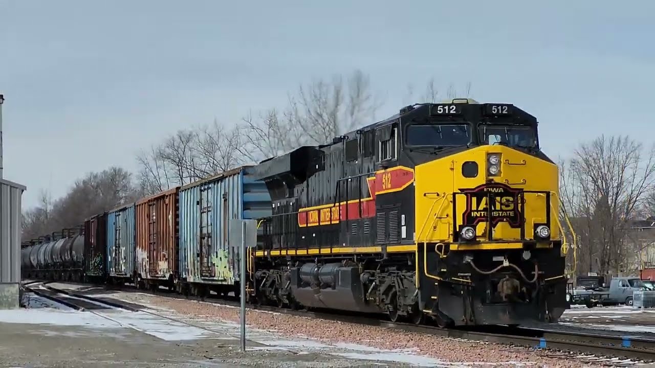 An Afternoon on IAIS Iowa City Sub on 2/21/26 (chasing BICR from Oxford to South Amana)