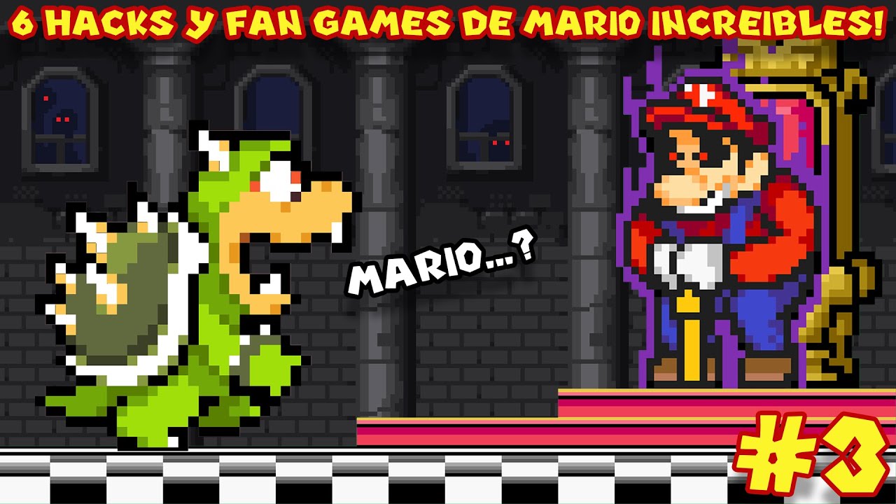 6 Hacks y Fan Games de Mario TAN INCRE&Iacute;BLES que Parecen Hechos por NINTENDO (PARTE 3) - Pepe el Mago