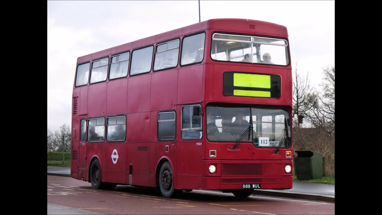 (31/12/2016) London Transport M1069 MCW Metrobus Mk1 B69WUL - Mortons TadRed Running Day