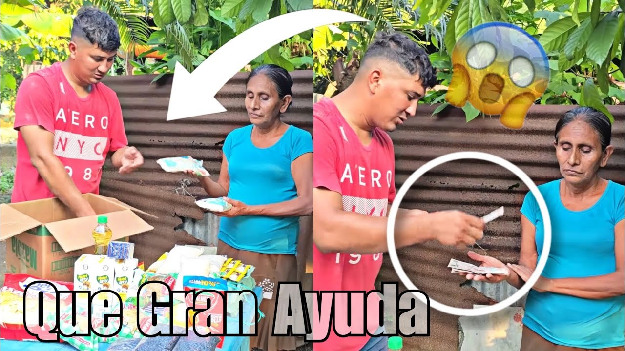Doña Lucía No Esta Sola Recibió Dinero En Efectivo Y Una Enorme Despensa 😭🙏