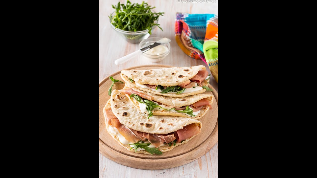 PIADINE ALLO YOGURT leggere e morbide