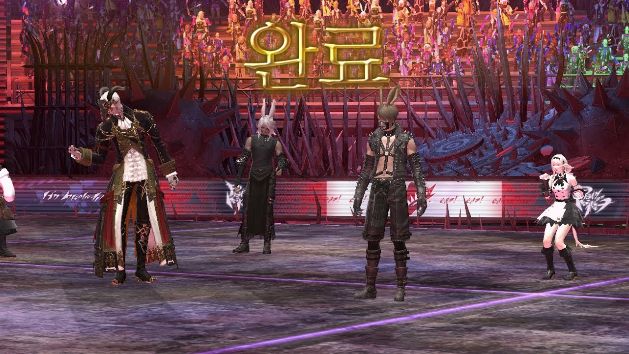 [09/자막O] 헤비급 영식 1층 D3 음유시인 첫클 /FF14 AAC Heavyweight Bard