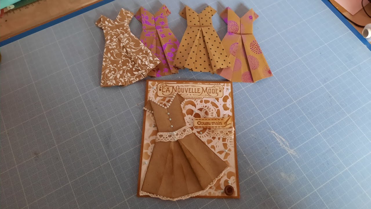 Tuto Robe en papier facile