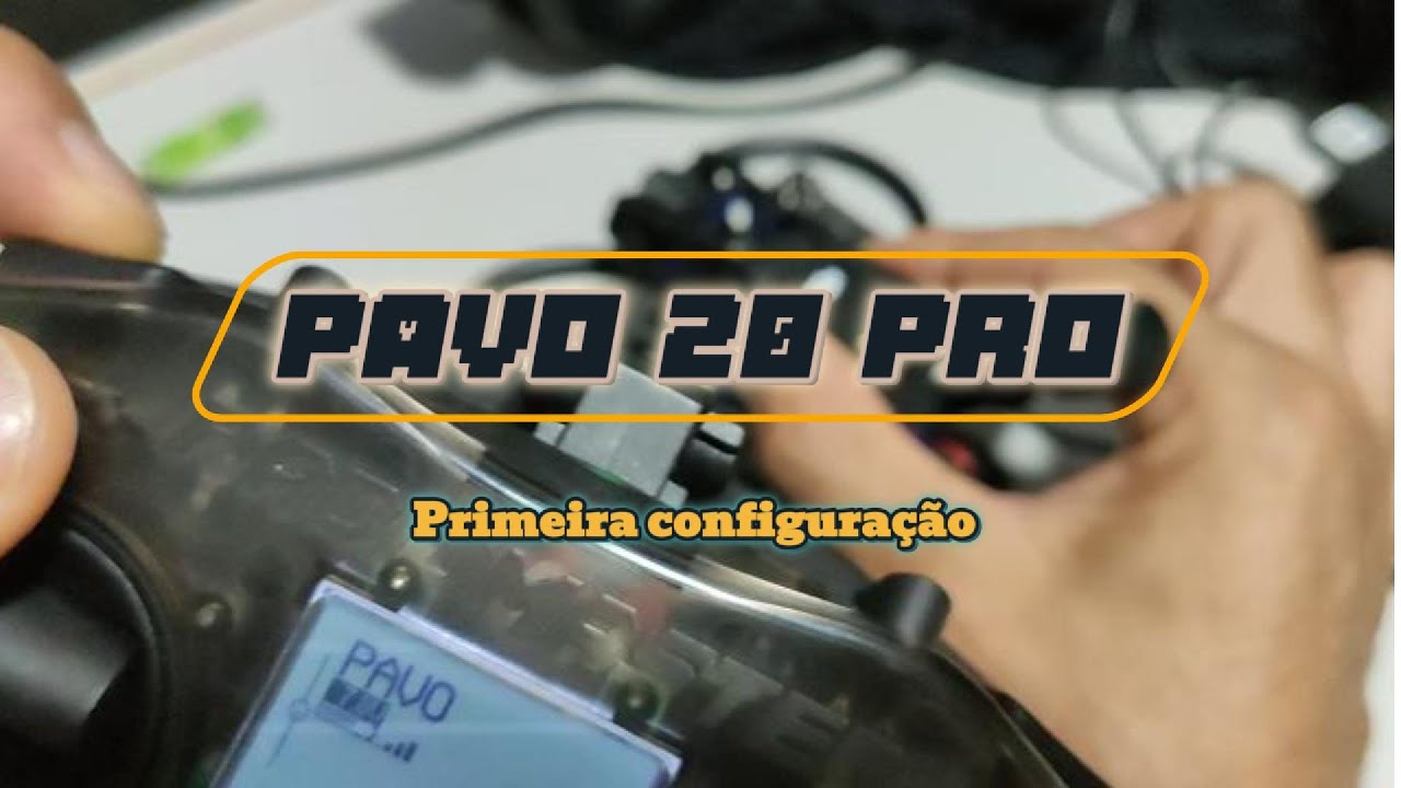 Como configurar o Drone Pavo 20 Pro pela primeira vez