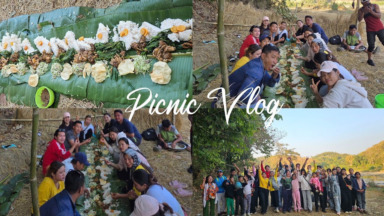 Picnic in beautiful riverside | village life in Nagaland | fun time with friends and family