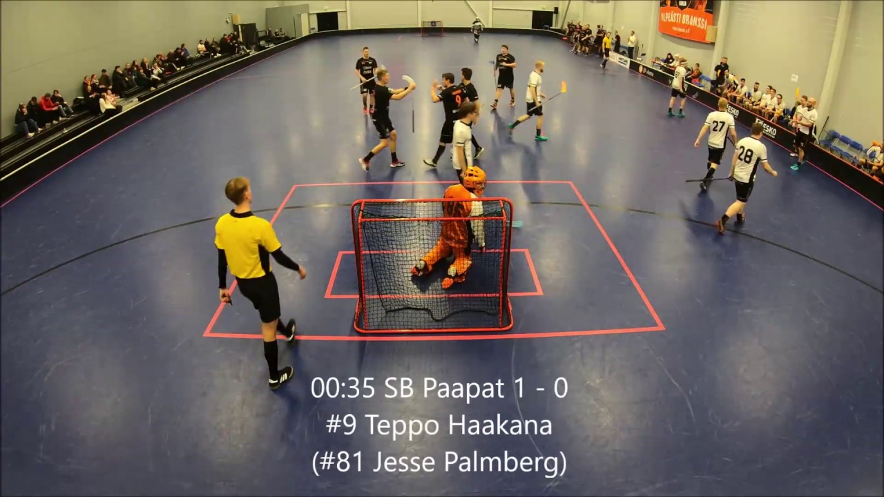 Salibandy II-divisioona | SB Paapat - HiPa 24.11.2019