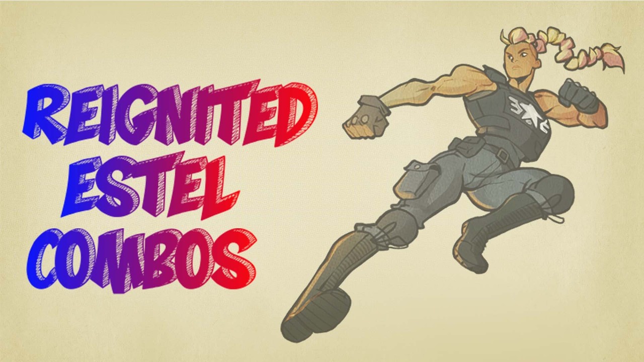 Streets of Rage 4 Reignited - Estel Combo Video