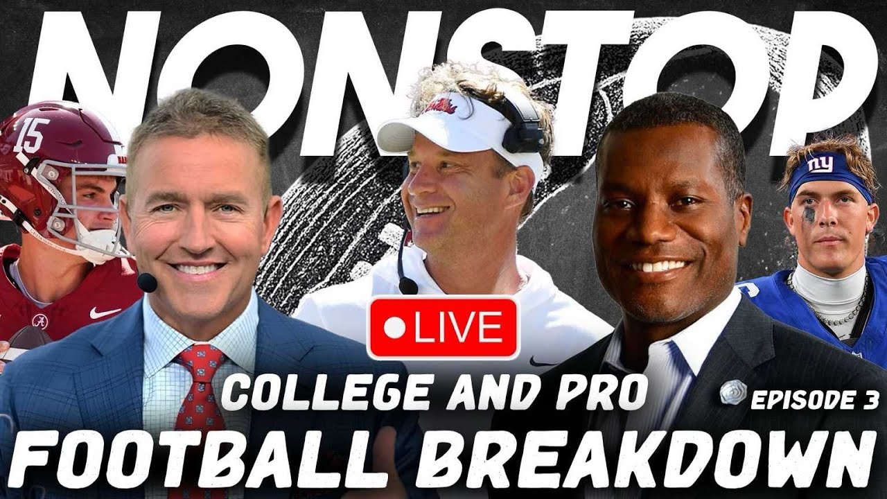 Lane Kiffin Joins The Show, Bama Upsets Georgia, Who is MOST Dominant in the NFL? | Nonstop EP.3