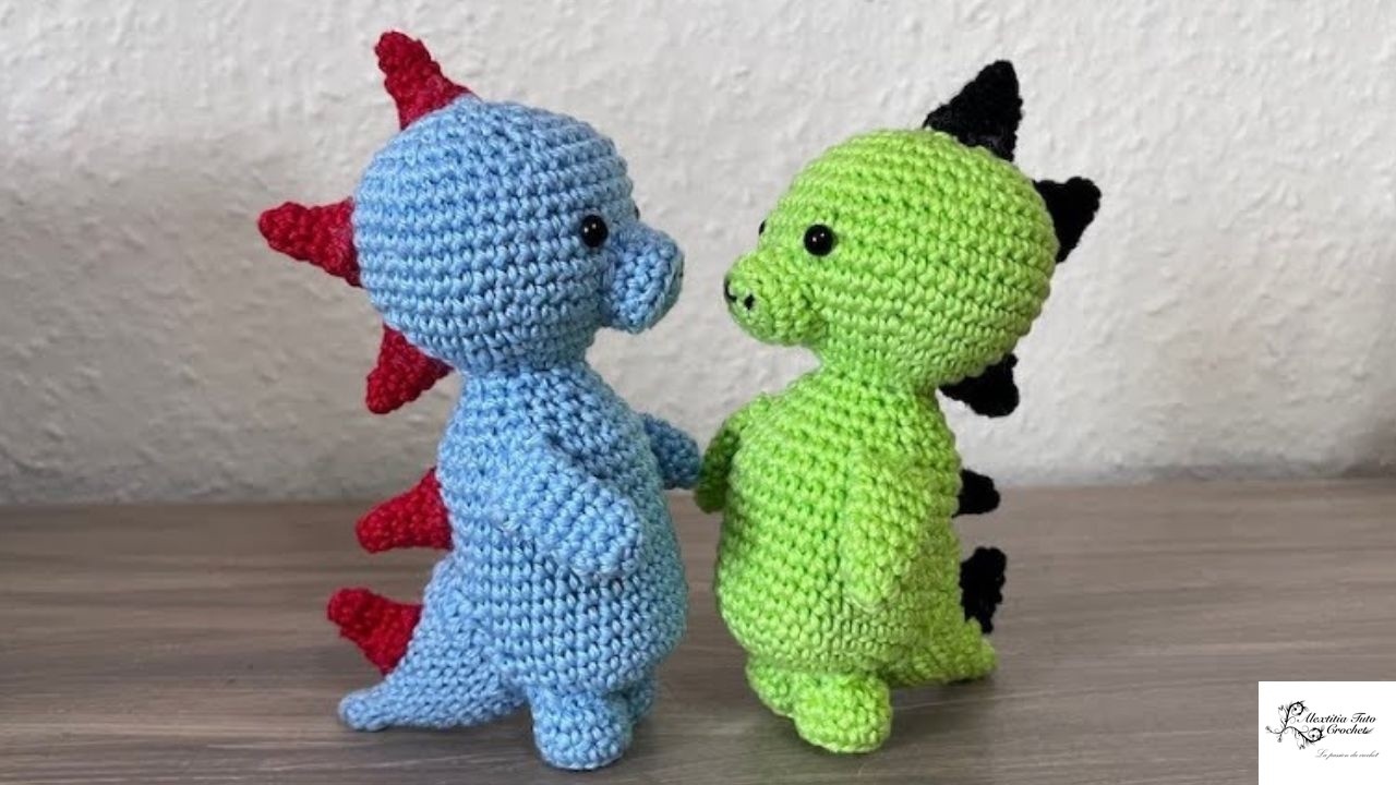 Tuto bébé Dino au crochet