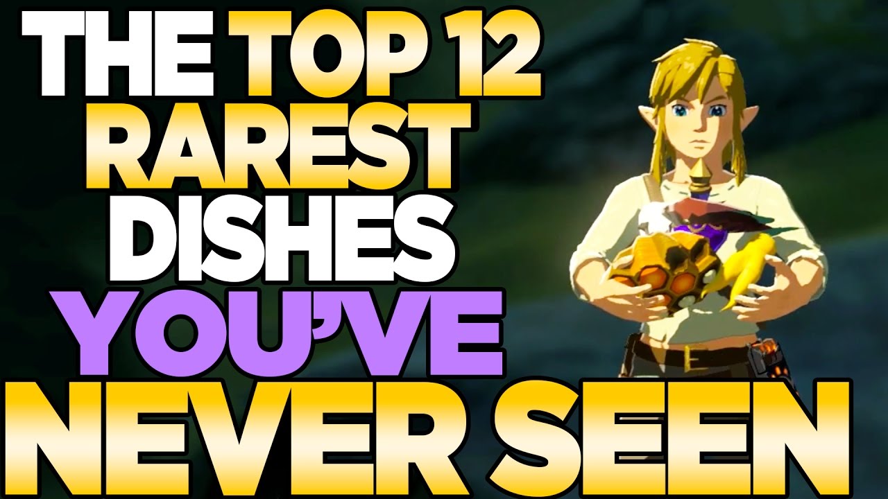 TOP 12 RAREST Recepies YOU'VE NEVER COOKED Breath of the Wild Zelda Cooking | Austin John Plays