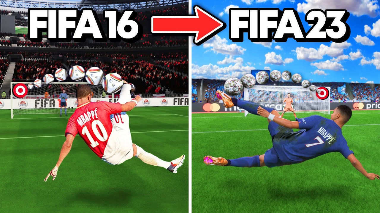 1 Bizarre Goal met Mbappe in Elke FIFA!