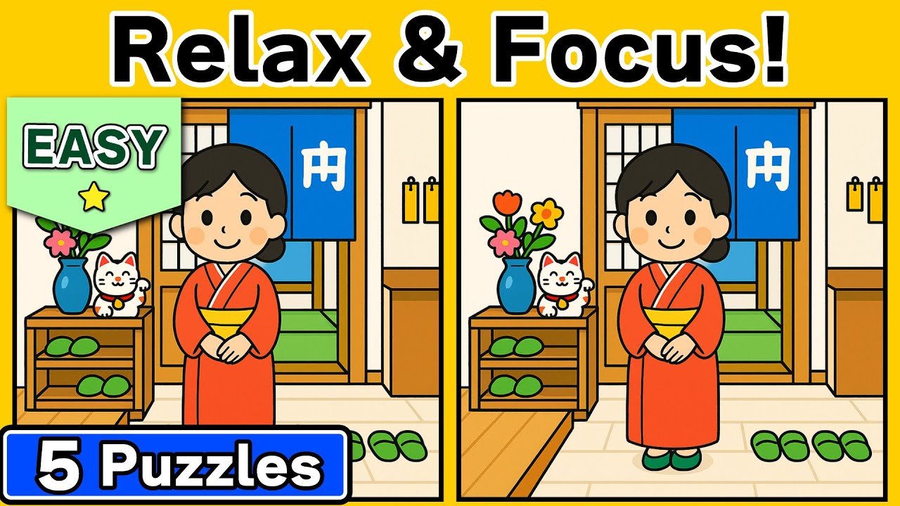 【EASY】Can You Make It to the End? A Total Focus Spot the Difference Challenge #150
