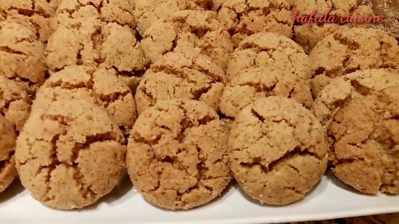 غريبة بدقيق القمح الكامل صحية و لذيذة