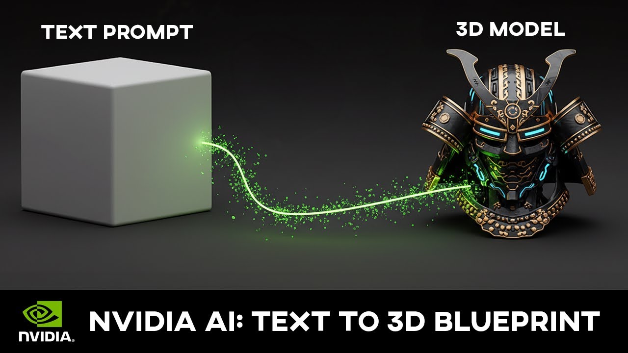 Новый проект NVIDIA в области искусственного интеллекта — генерация 3D-объектов в Blender (с изюм...