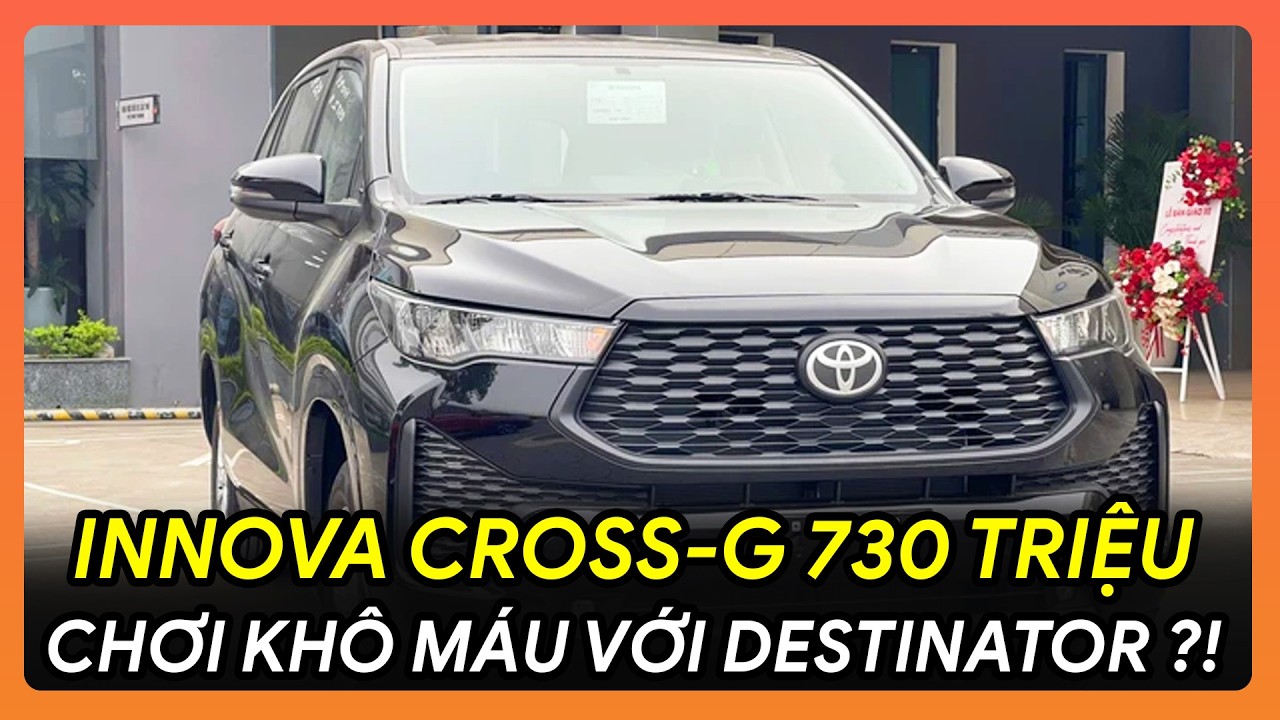 💥REVIEW TOYOTA INNOVA CROSS G 730 TRIỆU: CÓ ĐỦ “NGON” ĐỂ DẰN MẶT DESTINATOR ?!💥 #toyotainnovacross